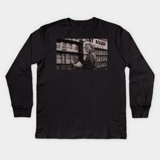 They Live Vintage Kids Long Sleeve T-Shirt